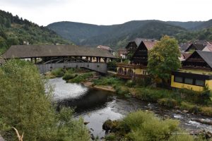 Holzbrücke in Forbach