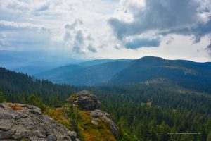 Ausblick vom Großen Arber