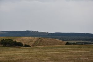 Blick von der Wasserkuppe über die Rhön