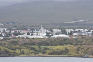 Ankunft in Akureyri