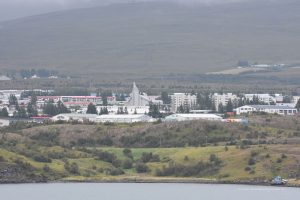 Ankunft in Akureyri