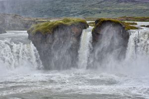 Beliebter Wasserfall