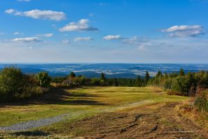 Blick vom Fichtelberg