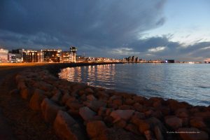 Hafenpromenade bei Reykjavik