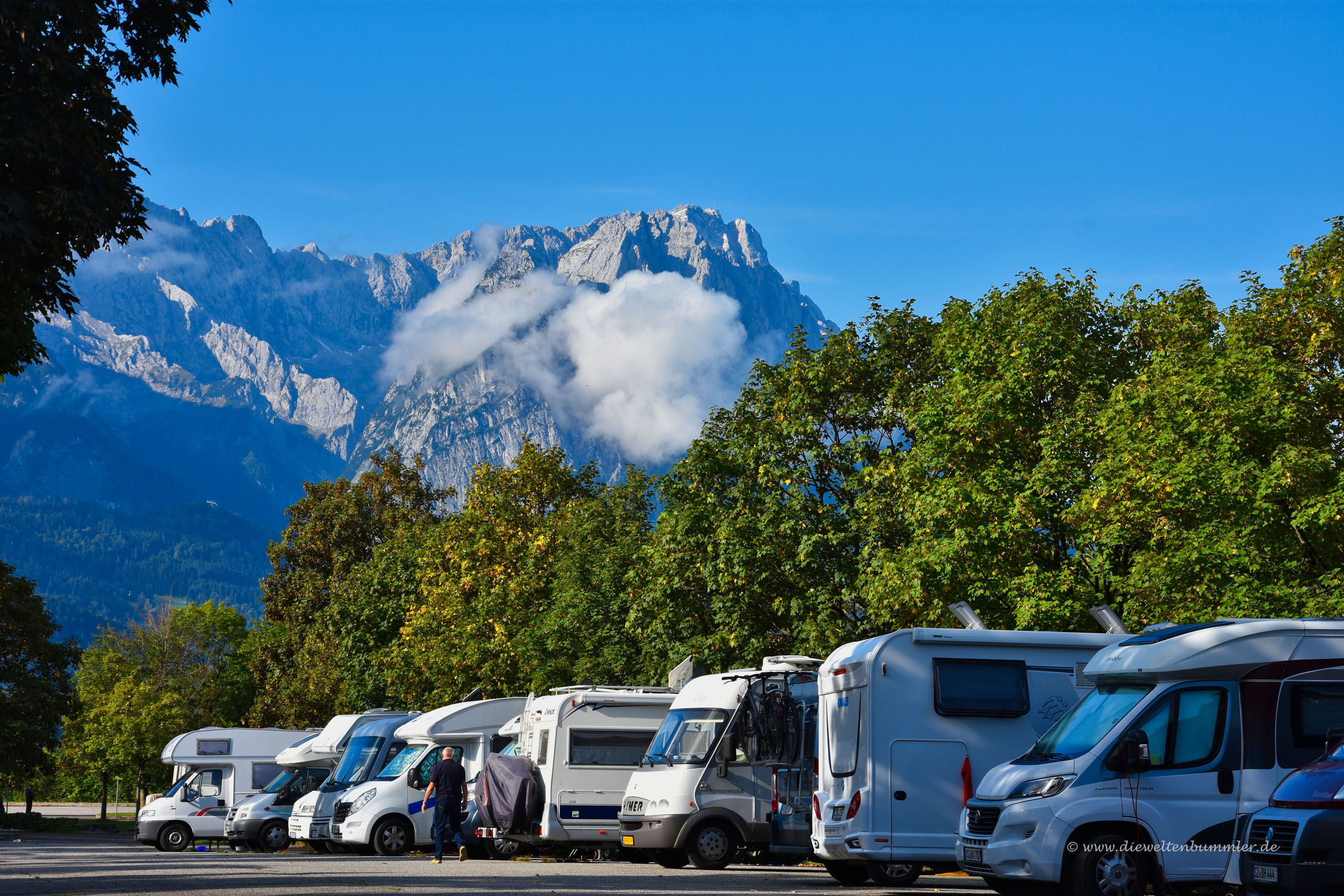 Wohnmobilstellplatz am Wank