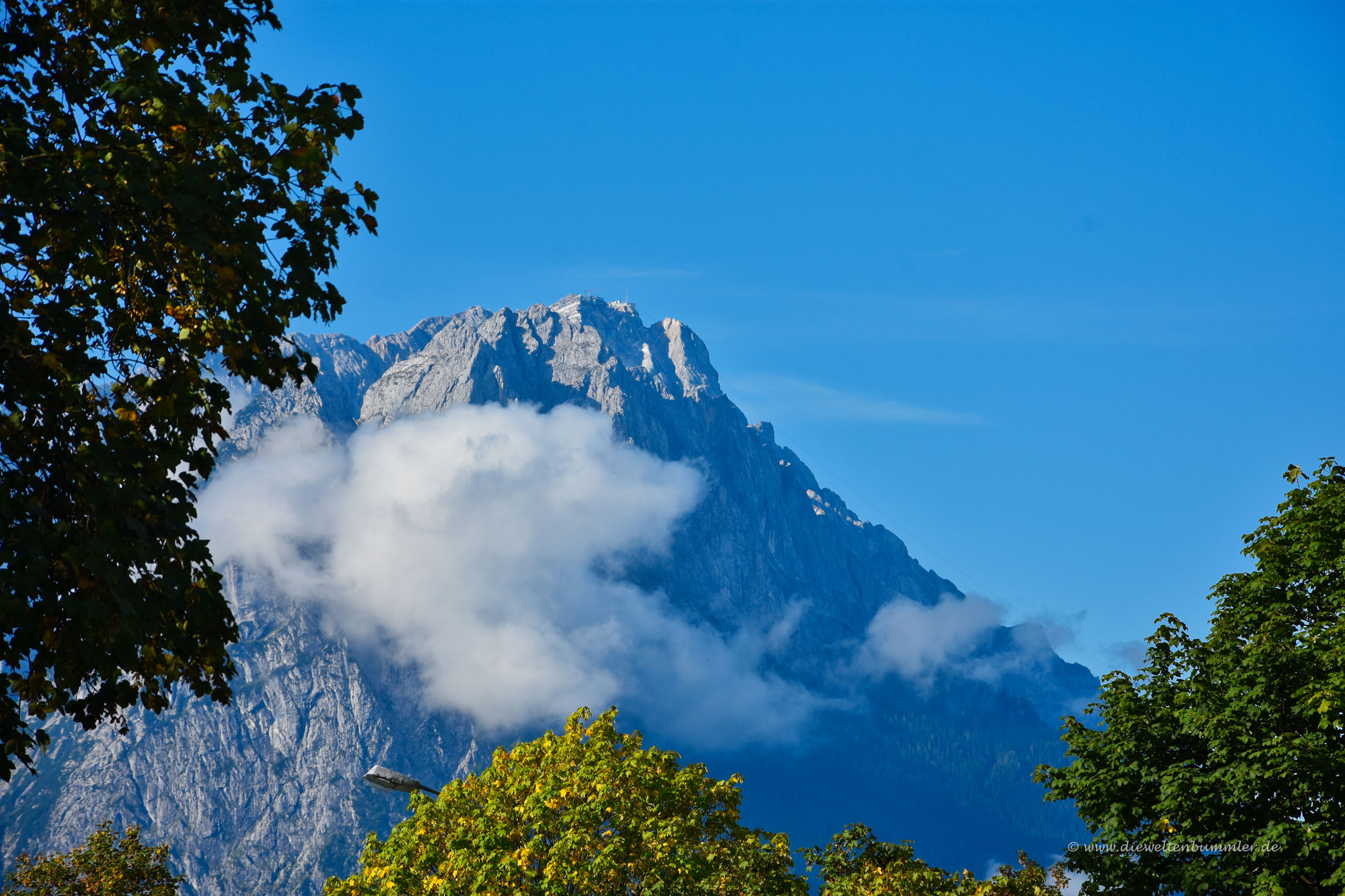 Blick auf die Zugspitze