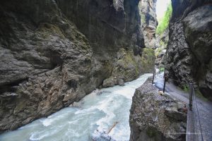 Rückweg durch die Partnachklamm