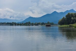 Alpenpanorama am Chiemsee