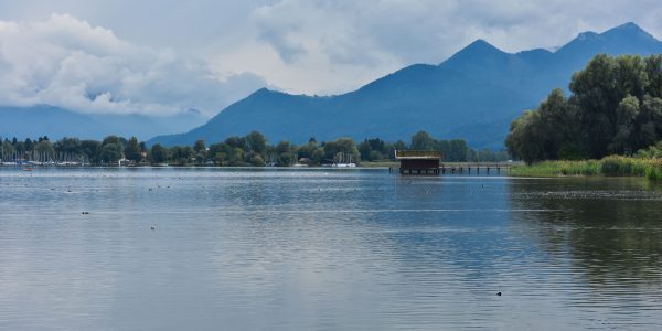 Alpenpanorama am Chiemsee