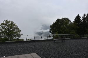 Terrasse an der Dokumentationsstätte Obersalzberg