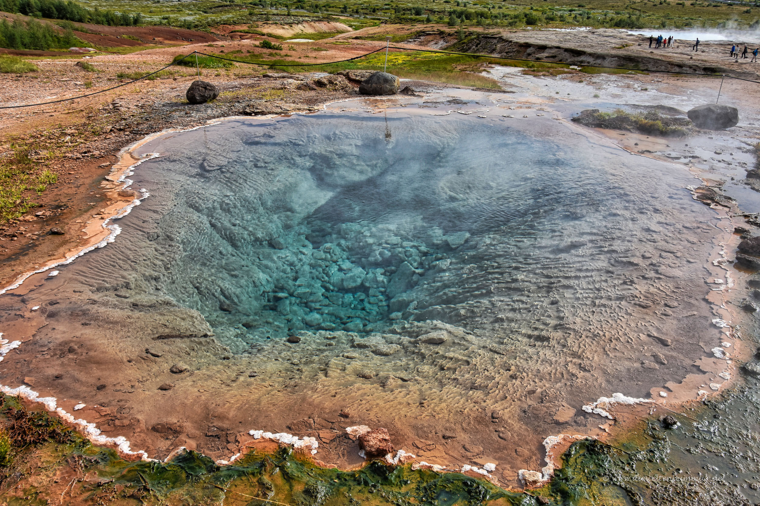 Beeindruckende Geysire in Island - Die Weltenbummler
