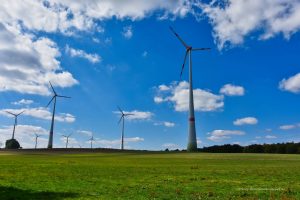 Zahlreiche Windräder