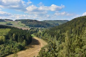 Ausblick auf das Saaletal