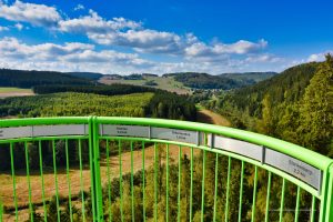 Ausblick vom Skywalk Pottiga