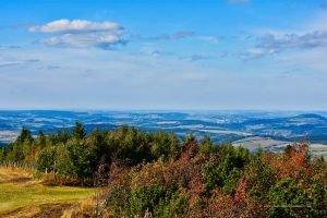 Blick nach Sachsen