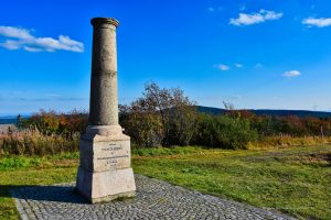 Markierung auf dem Fichtelberg