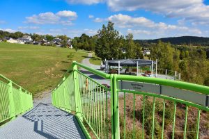 Skywalk und Picknickplatz