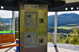 Steckdosen am Picknickplatz
