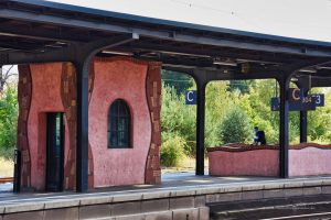 Bahnsteig vom Uelzener Bahnnhof