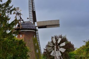 Historische Windmühle