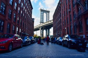 Manhattan Bridge in Brooklyn