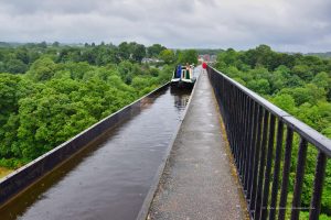 Pontcysyllte Brücke in Wales