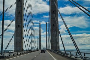 Öresundbrücke zwischen Dänemark und Schweden