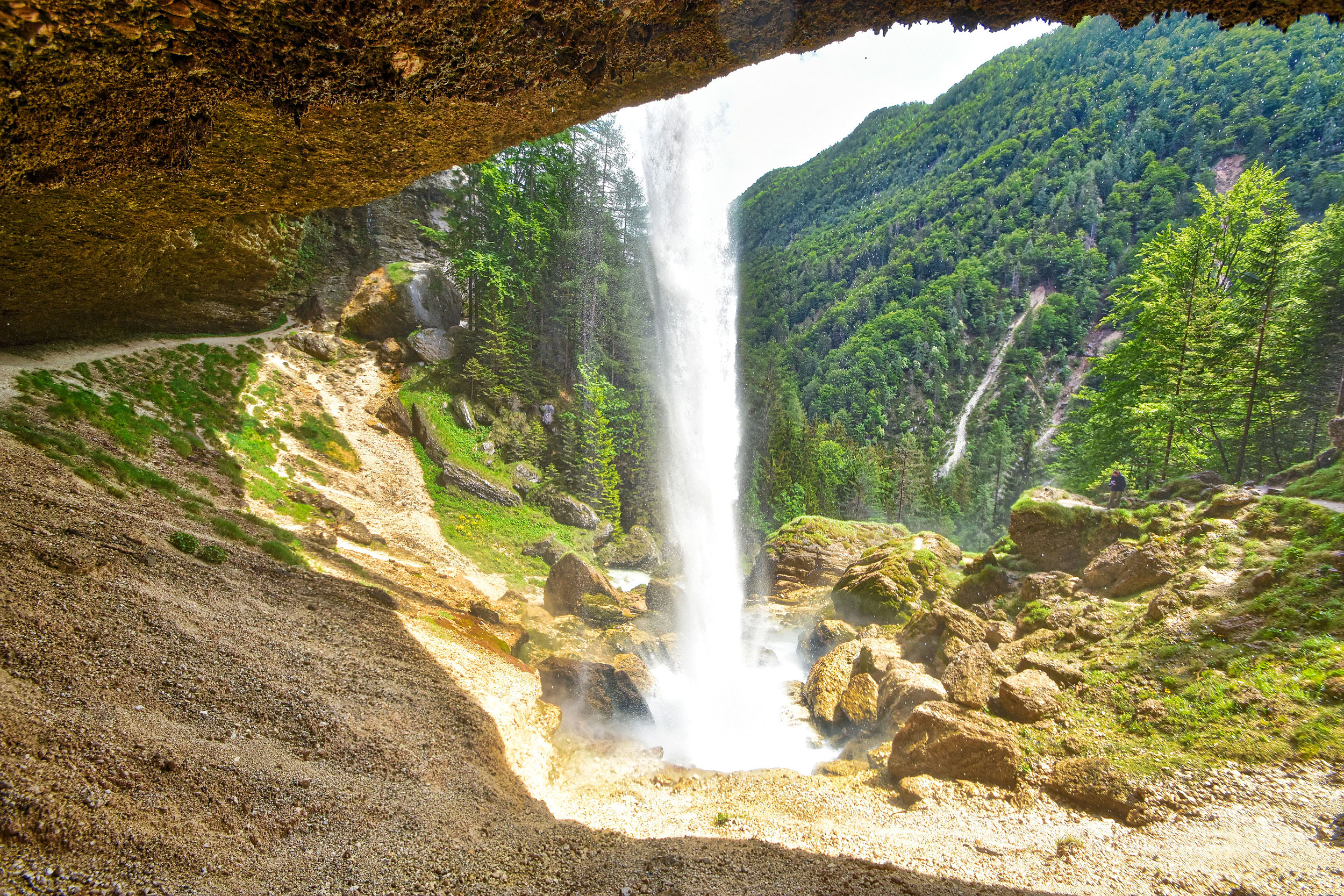 Der Wasserfall Slap Peričnik