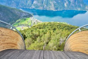 Blick in den Fjord