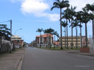 Place de Palmiste in Cayenne