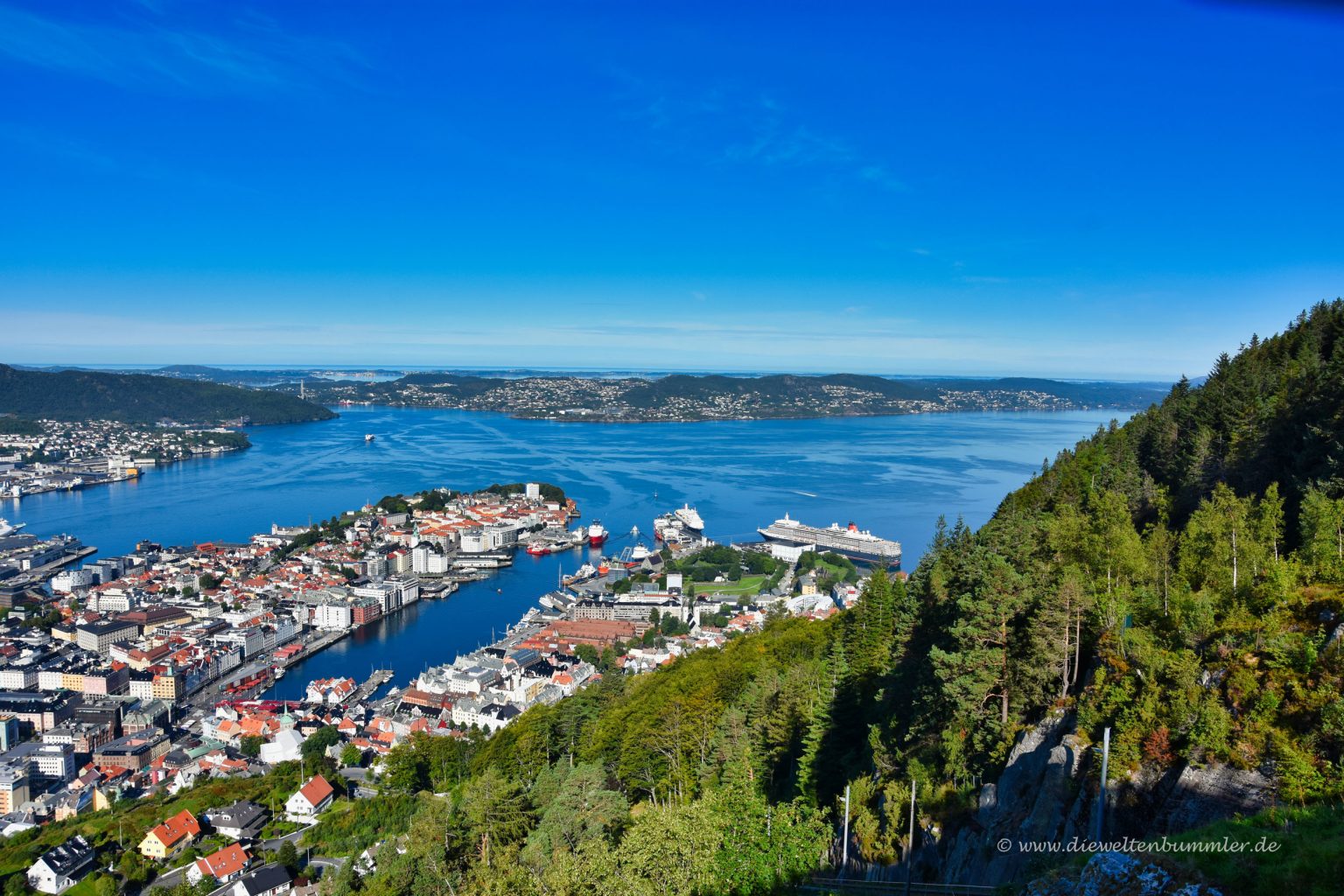 Fjordlandschaft bei Bergen
