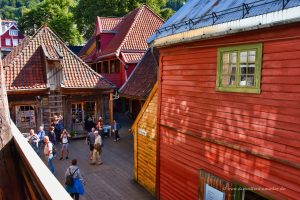 Gemütliches Bryggen in Bergen