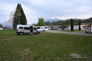 Stellplatz in Rivera bei Bellinzona