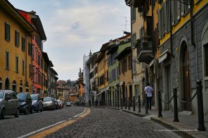 Unterstadt in Bergamo