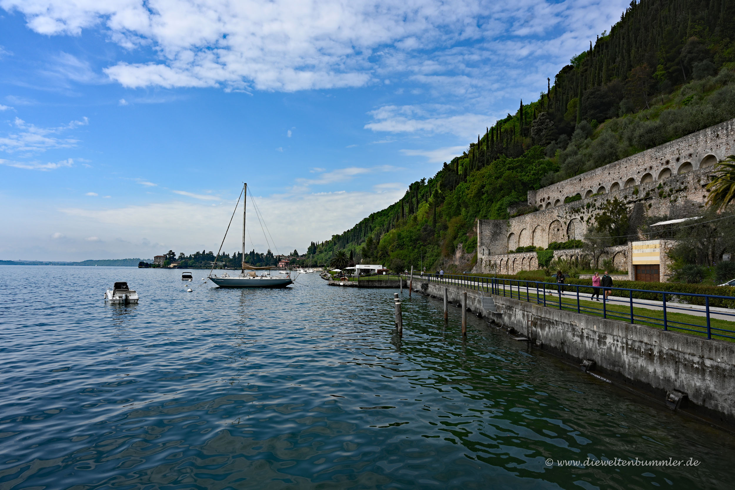 Westufer vom Gardasee