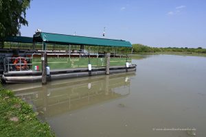 Ausflugsboot in Mantua