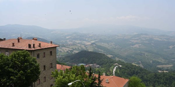 Blick über San Marino