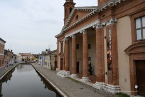 Comacchio mit seinen Kanälen