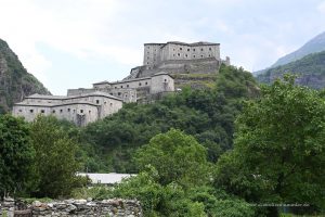 Festung in Bard im Aostatal