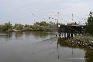 Fischerhäuser im Po-Delta