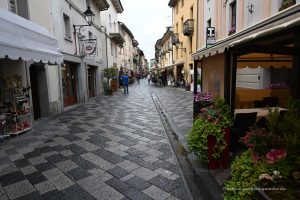 Fußgängerzone in Aosta