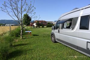 Kleiner Campingplatz in Celje