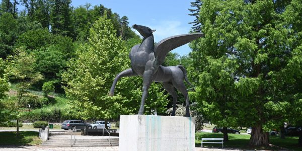 Pegasus-Skulptur