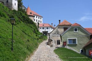 Weg zum Schloss Ptuj