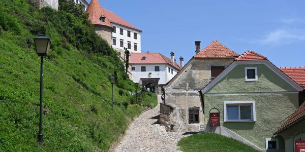 Weg zum Schloss Ptuj