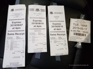 Tickets für kanadische Nationalparks