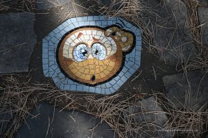 Mosaik im Park von Southampton