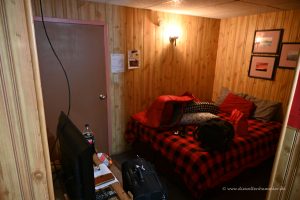 Einfaches Motelzimmer