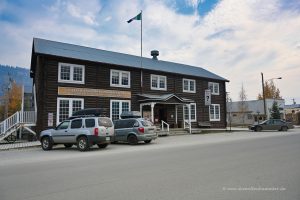 Touristinformation in Dawson City