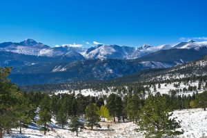 Bergkulisse der Rocky Mountains